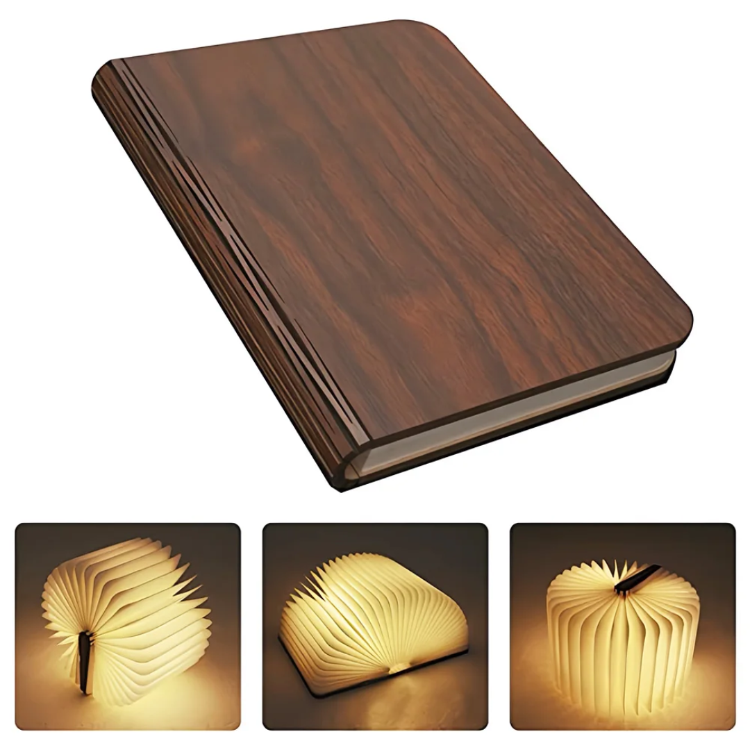 LightStory™ Libro luminoso de madera